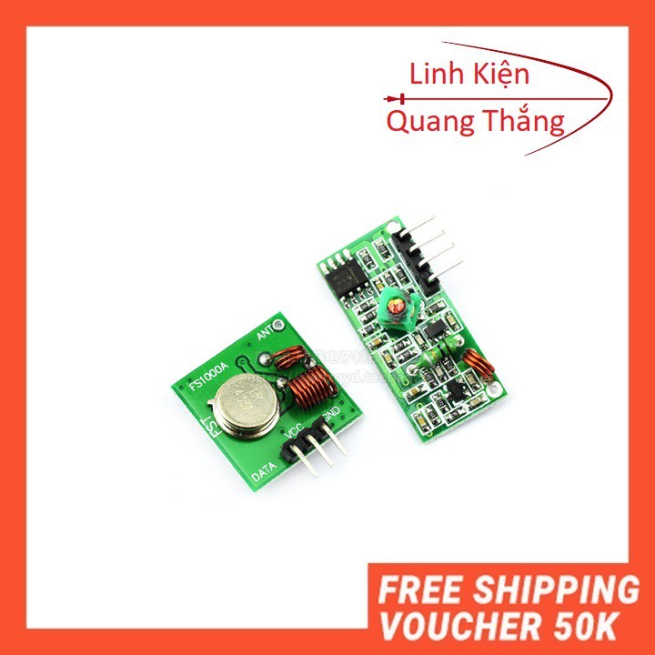 Module Thu Phát RF315 Ko Chip - linhkiendientubk