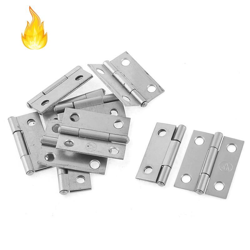 Bộ 10 bản lề cửa tủ hình chữ nhật 1.5inch