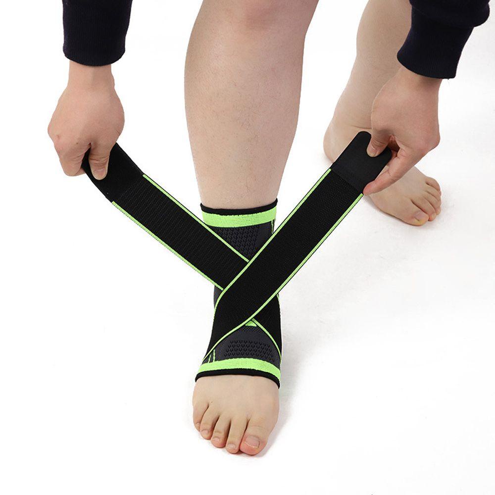 1 Đai Quấn Bảo Vệ Mắt Cá Chân Hỗ Trợ Tập Gym / Thể Thao Chất Liệu Nylon Co Giãn