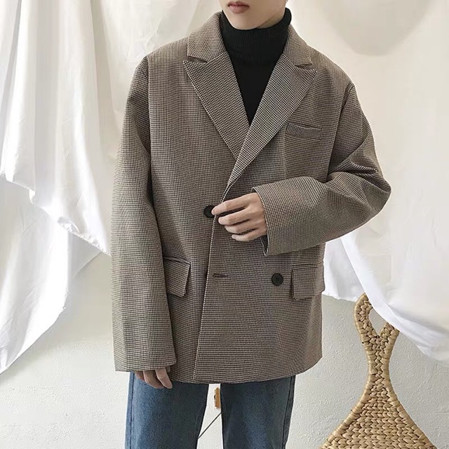 (ORDER) ÁO BLAZER KẺ SỌC NAM | BigBuy360 - bigbuy360.vn