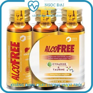 [ HÀNG CHÍNH HÃNG ] Nước - Viên giải Rượu Alcofree – Hỗ trợ giảm đau đầu và buồn nôn, mệt mỏi sau khi uống rượu bia
