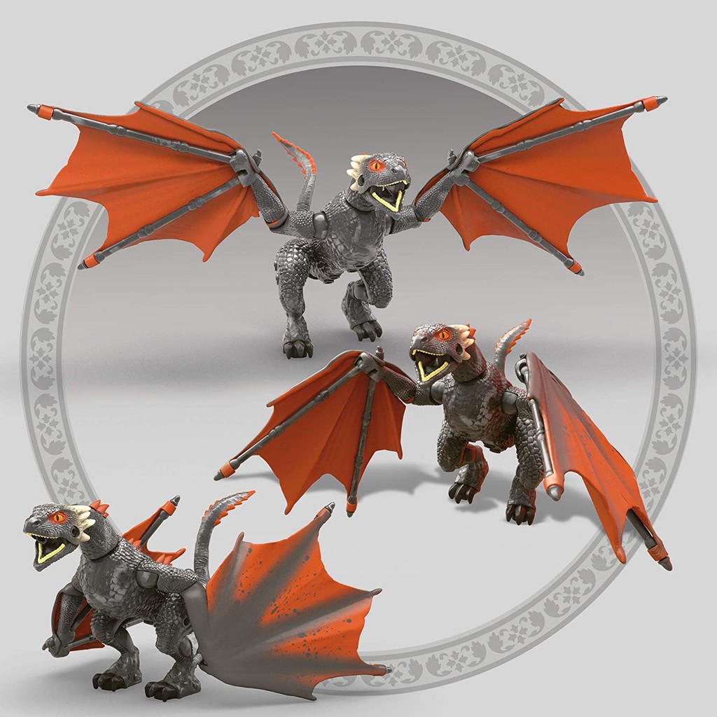 Mega Construx Game of Thrones: Drogon Building Set - Bộ xếp hình Mega Construx