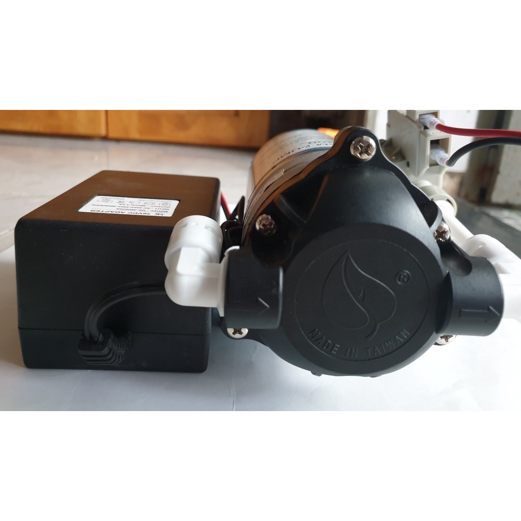Combo Trọn Bộ Máy Bơm Tăng Ấp 36V Cho Máy Lọc Nước