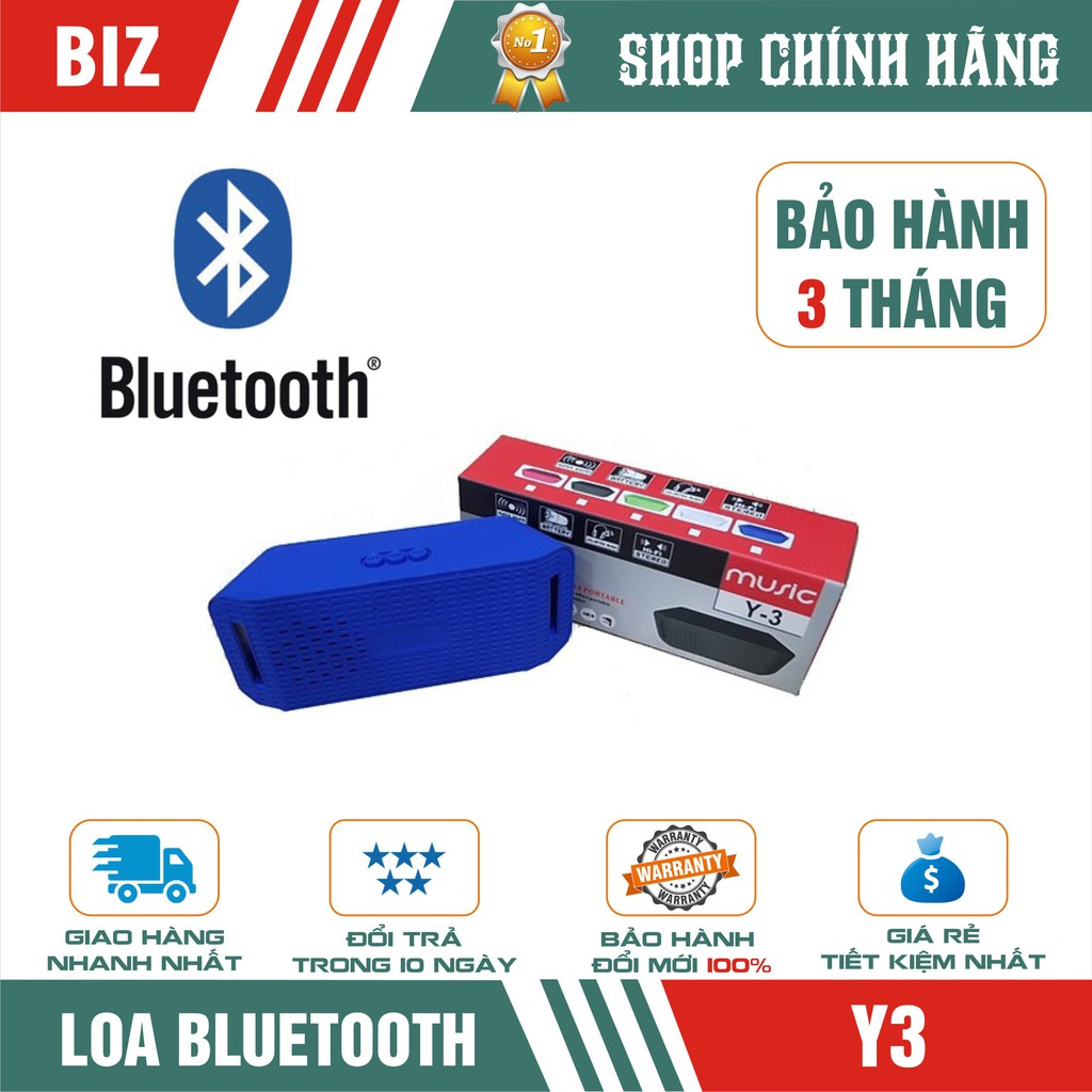 [Mã ELFLASH5 giảm 20K đơn 50K] Loa Bluetooth Mini Y3,Y4,Y5,Y6 - Bảo hành 3 tháng !!!
