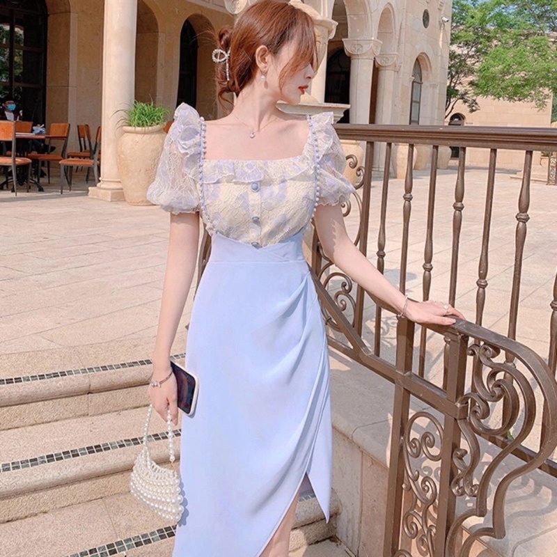 Set váy retro Pháp