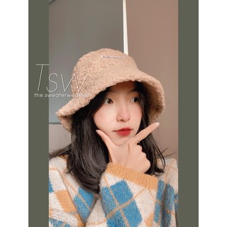 Mũ bucket lông cừu
