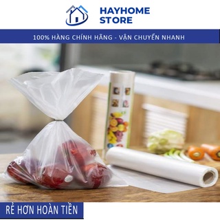 Cuộn 120 túi đựng thực phẩm loại 20x30cm, túi bảo quản thực phẩm tanplas sinh học tự hủy an toàn, không chất gây hại