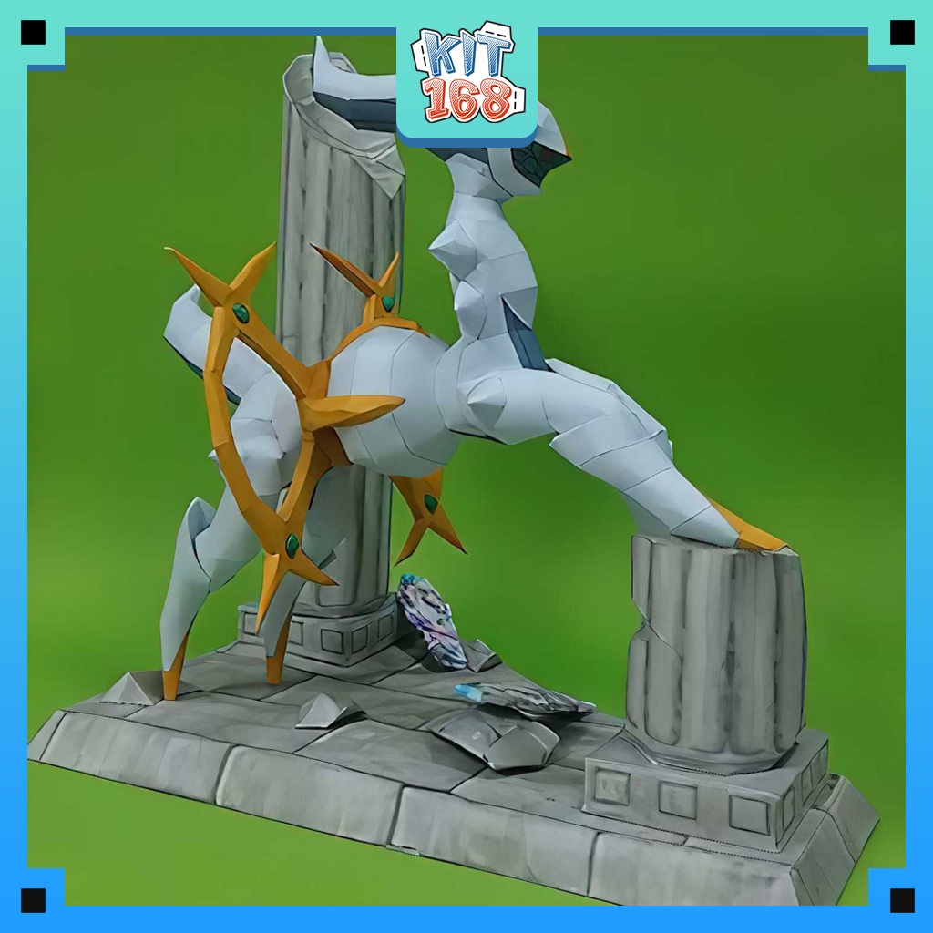 Mô hình giấy Anime Game Pokemon Arceus