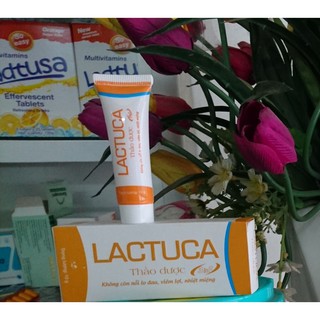 Gel lactuca thảo dược nhiệt miệng,viêm lợi tuýp 10g