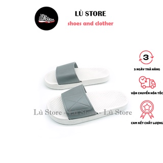 Dép quai ngang nam nữ 🧡TRẮNG,ĐEN,XÁM🧡 ba màu cơ bản, cao su chống trơn siêu bền đẹp