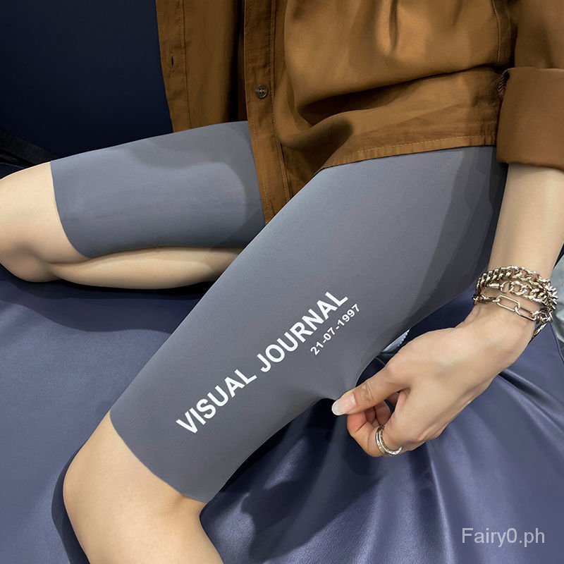 Quần Legging Ôm Dáng Mỏng Nhẹ Họa Tiết Da Cá Mập Tập yoga Búp Bê Barbie Mặc Ngoài Trời Cho Nữ