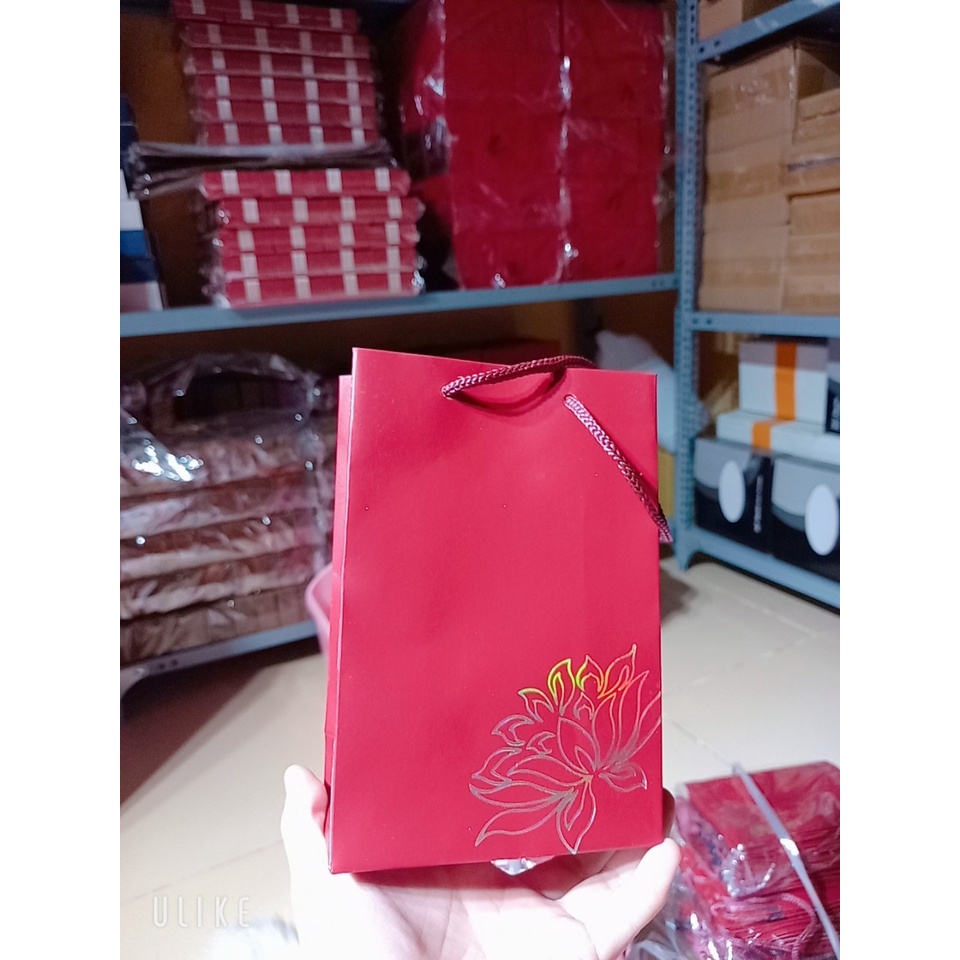 Túi Giấy Hoa Sen Đựng Trang Sức Gía Tốt