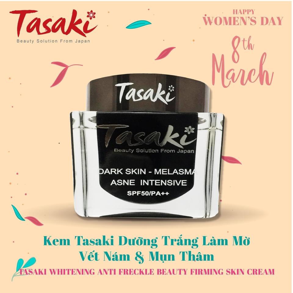 KEM TASAKI DƯỠNG TRẮNG LÀM MỜ VẾT NÁM MỤN THÂM 25GR