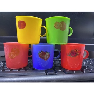 💥set 10 ca uống nước nhựa, hình trái cây