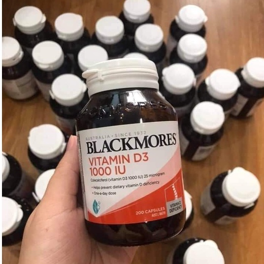 Vitamin D3 1000iu Blackmores 200 viên