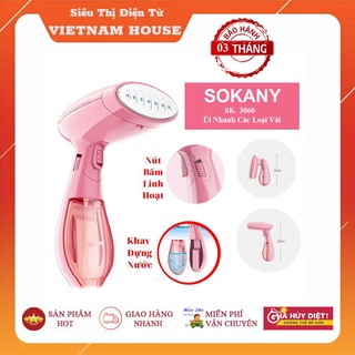🔴ĐANG SALE - Bàn Ủi Hơi Nước Cầm Tay Gấp Gọn Sokany SK-3060 - Bàn Ủi Hơi Nước Siêu Tiện.