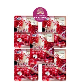Combp 10 Mặt Nạ 3W Clinic Pomegranate Chiết Xuất Lựu Đỏ