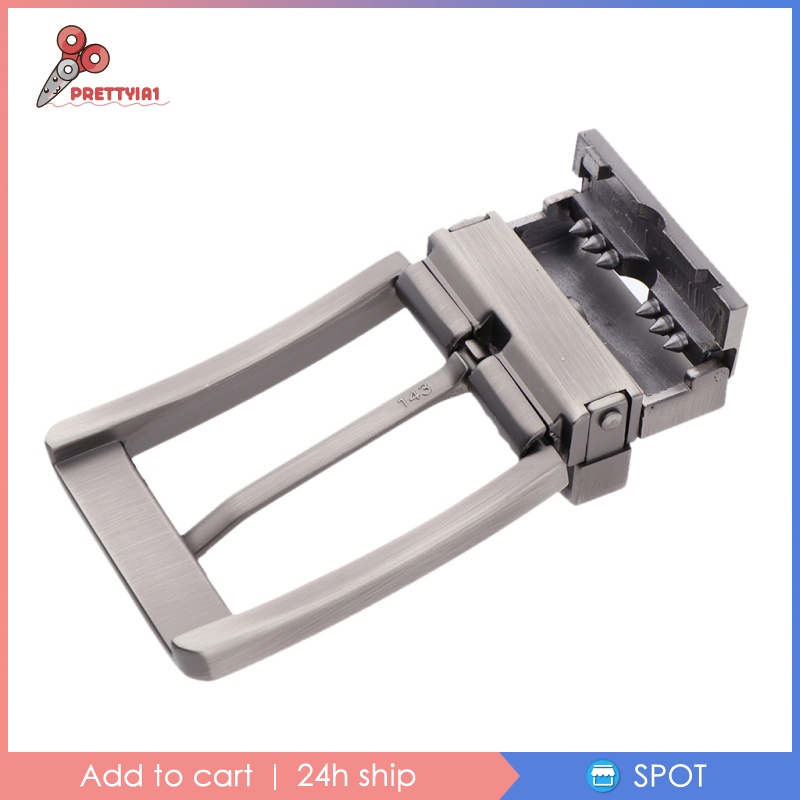 Đầu Khóa Dây Nịt Nam Mặt Hình Chữ Nhật Bằng Hợp Kim Cổ Điển