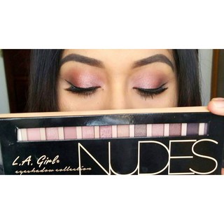 Phấn mắt LA Girl Nude Eyeshadow Palette tạo độ sâu cho đôi mắt quyến rũ và sắc sảo hơn.
