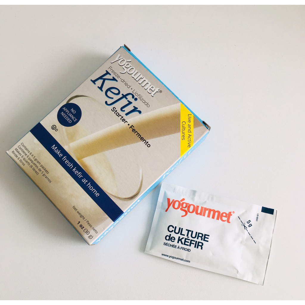 [Yogourmet] Men Làm Sữa Chua Khô Kefir