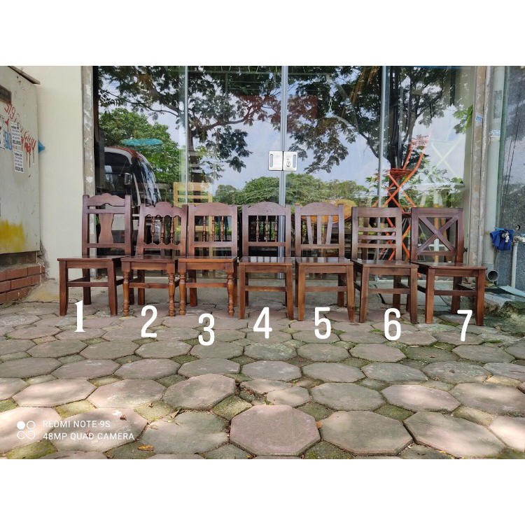 GHẾ AHA- ghế cafe gỗ