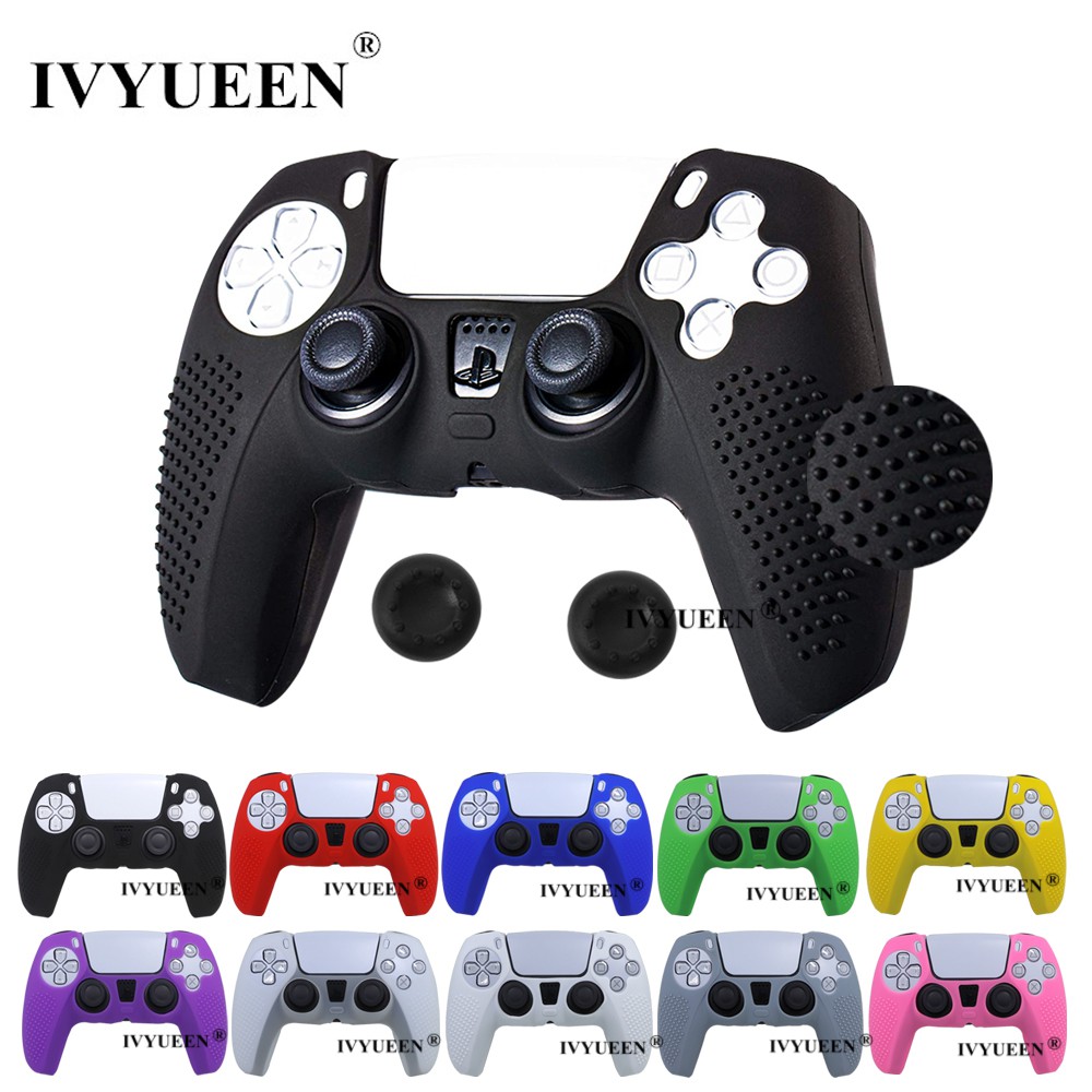 Hộp đựng silicon chống trượt bảo vệ cho tay cầm điều khiển PS5 DualSense PlayStation 5 Dualshock 5 DS5 Pro
