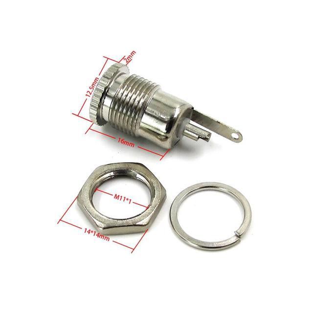 Jack sạc DC-099 chuẩn 5.5mm x 2.1mm (Jack DC Có cao su chống nước)