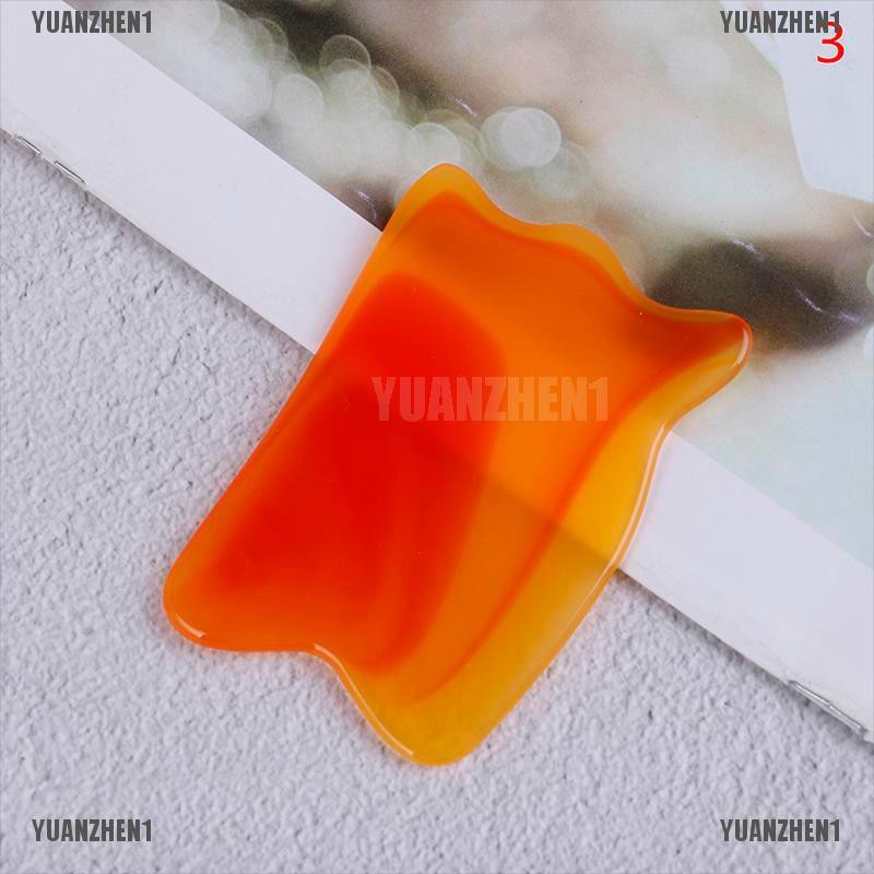 [YUANZHEN1] Tấm Cạo Mát Xa Mặt / Cổ Bằng Nhựa Resin