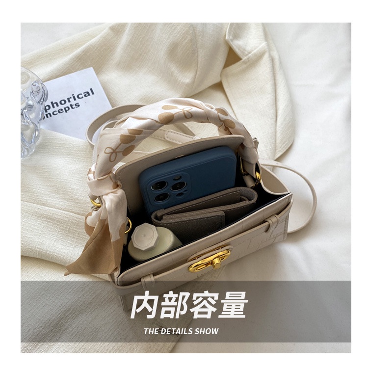 Túi xách JASMIN NOIR họa tiết da cá sấu thời trang cho nữ