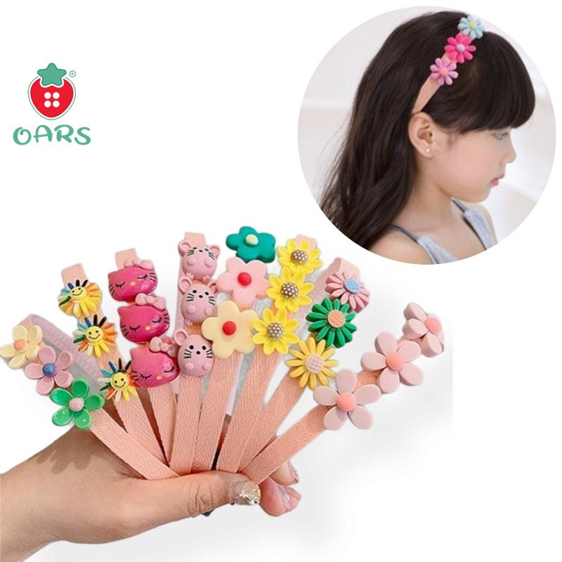 Băng đô cài tóc cho bé gái - Băng đô trẻ em đẹp phong cách Hàn Quốc hình thú nhiều họa tiết xinh xắn