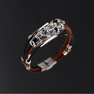 Vòng Tay Nam Nữ Handmade Da -  [ FREE SHIP ]