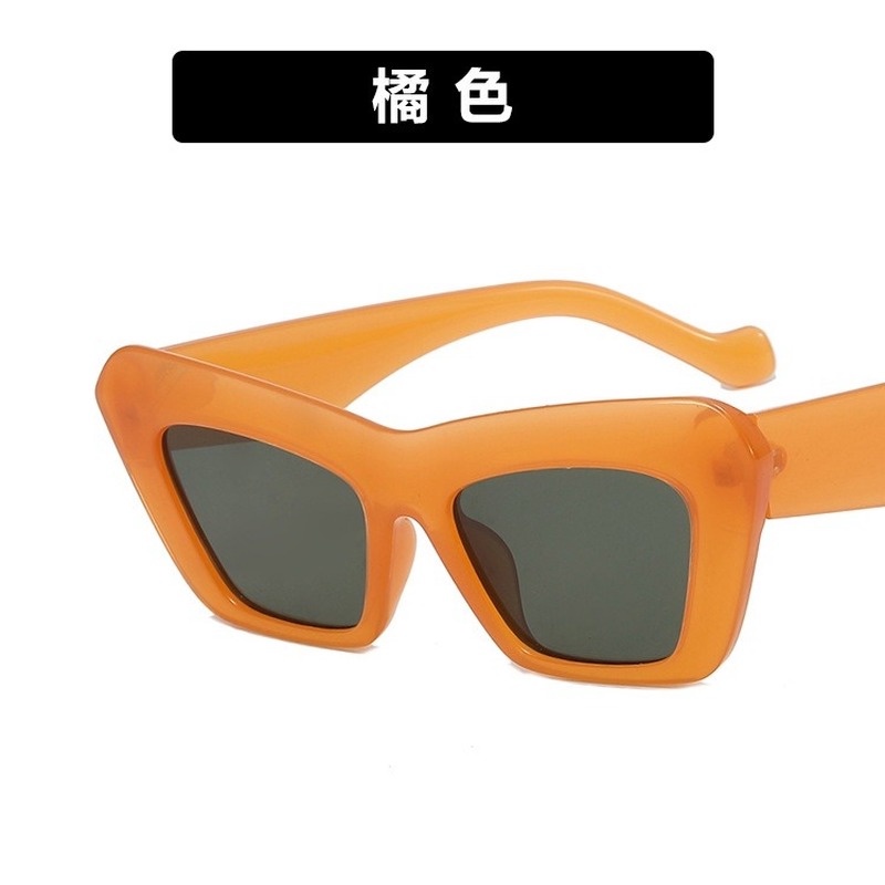 Kính Mát Gọng Tam Giác Chống Tia UV400 Phong Cách Hip Hop Âu Mỹ Thời Trang Mới