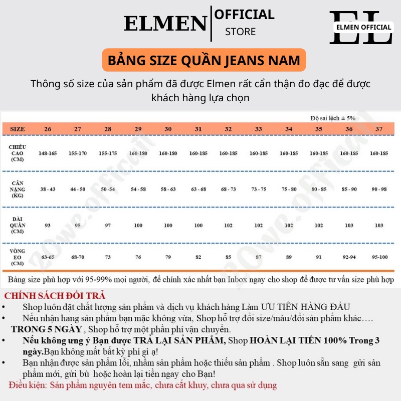 Quần jean đen nam baggy Wash 2 màu xám ống suông rộng dáng đứng vải jeans bò cao cấp ELMEN SR01 hottrend 2022