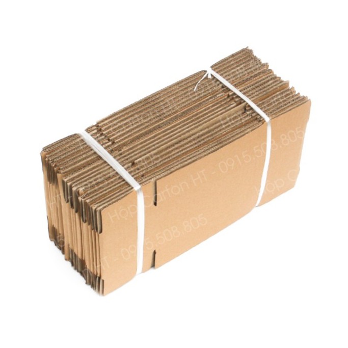 30x10x10 combo 10 hôp carton, thùng giấy cod gói hàng, hộp bìa carton đóng hàng giá rẻ