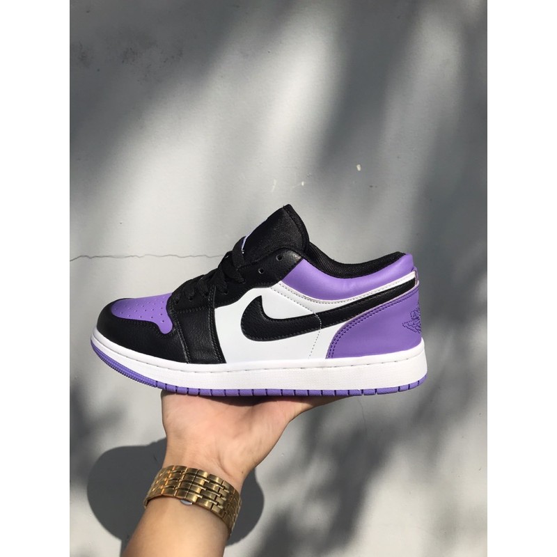 Giày jordan 1 tím cổ thấp [ ảnh thật + video ]