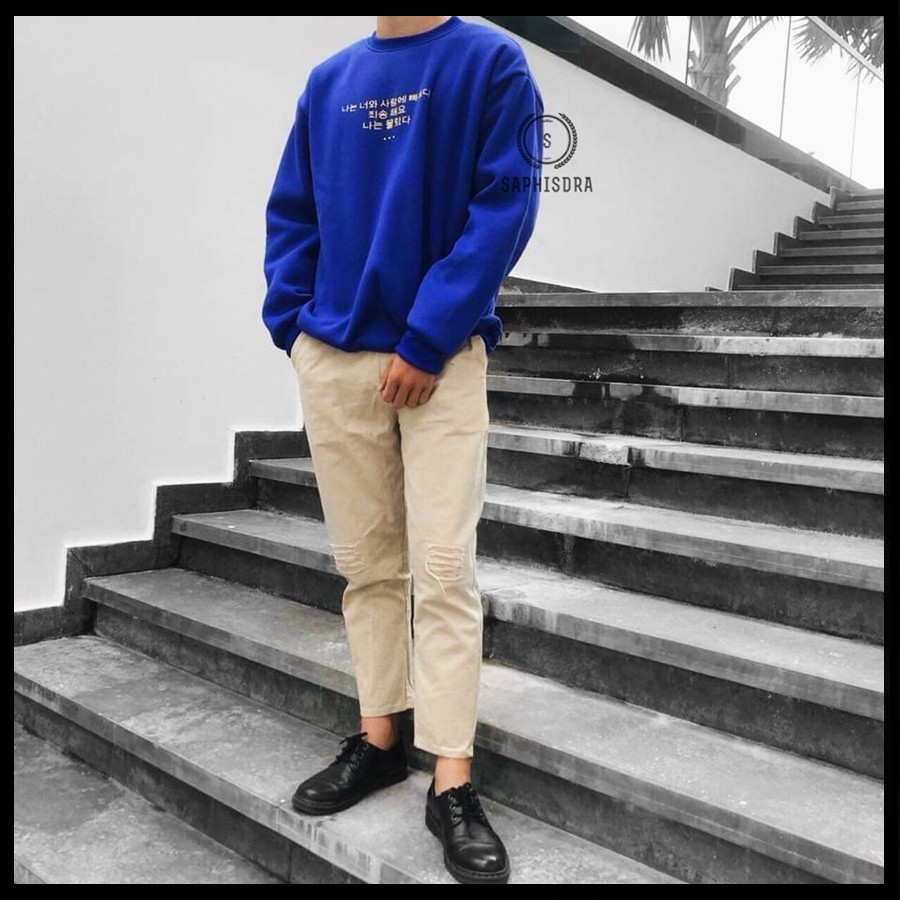Áo Thun Dài Tay Nam Nữ Form Rộng Đẹp Áo Thun Sweater Cặp Đôi Unisex Cao Cấp - Saphisdra | BigBuy360 - bigbuy360.vn