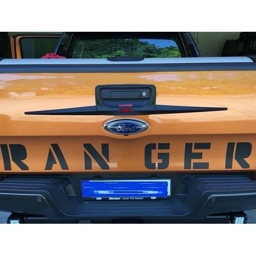 Ốp tay nắm cửa, hõm cửa, ốp đèn pha, đèn hậu, nắp xăng, tay mở cốp đen Ford Ranger 2014 - 2021- nhựa đen cao cấp