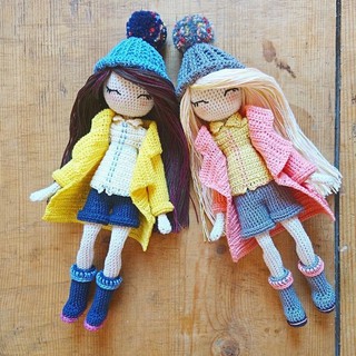 Búp bê bằng len -Búp bê handmade