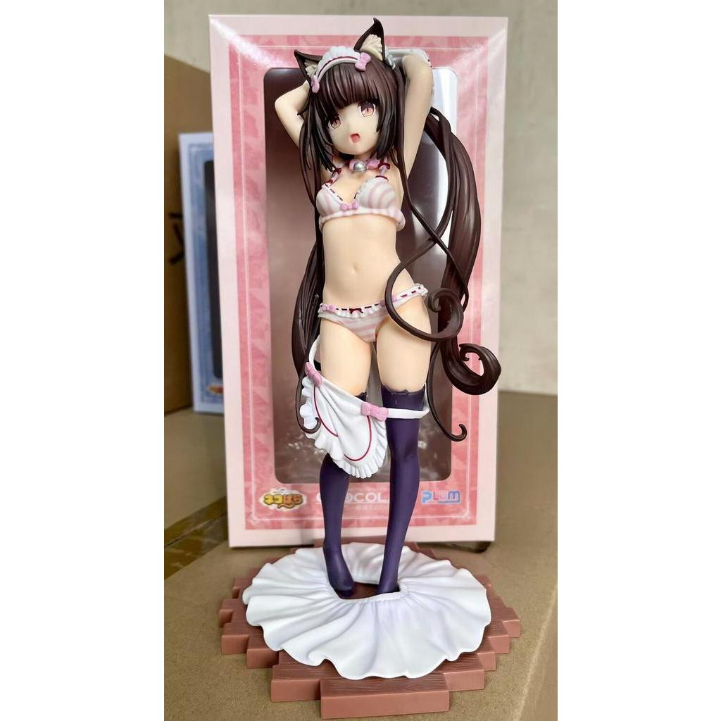 Mô Hình Đồ Chơi Nhân Vật Cô Gái Mèo nekopara nekopara Vani Và Socola Phiên Bản Trang Phục Trang Trí
