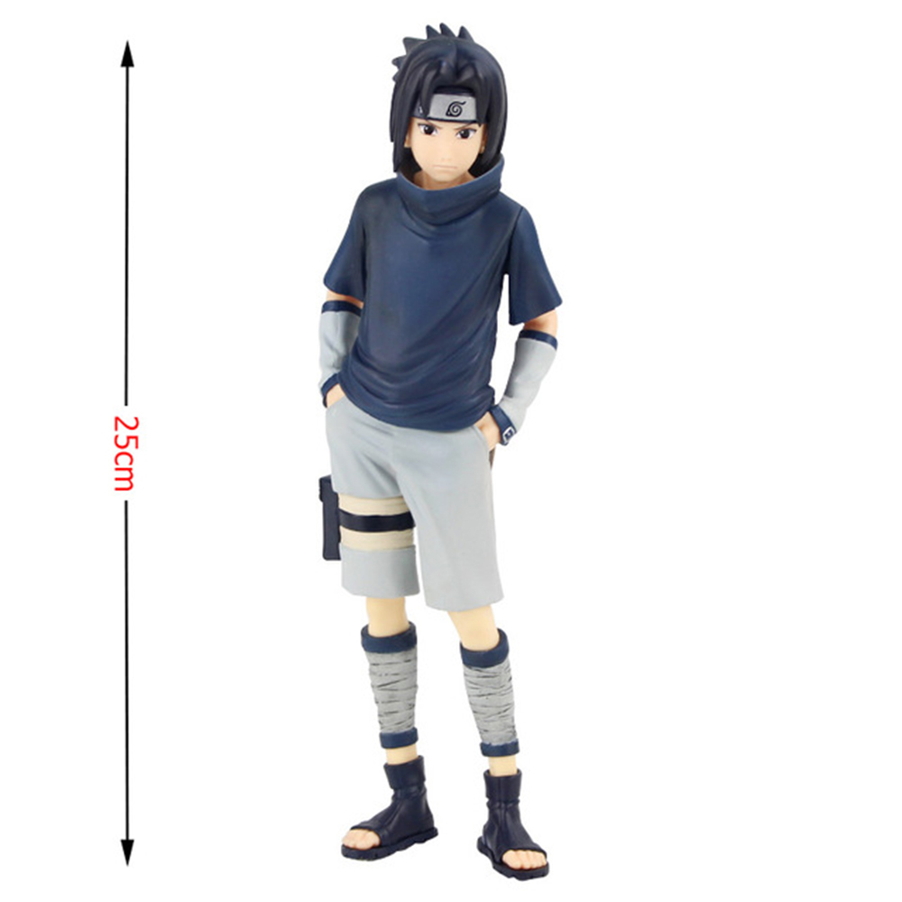 Mô Hình Nhân Vật Uchiha Sasuke Anime Naruto Cao 25cm