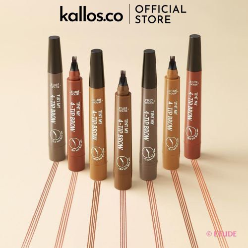 [TEM CHÍNH HÃNG] Bút Kẻ Mày Etude House Tint My 4 Tip Brow