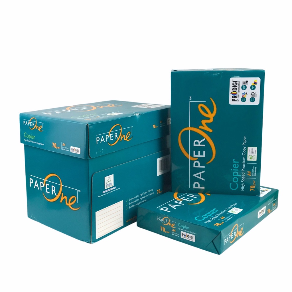 Giấy A4 PaperOne 70 gsm - 80gsm 500 tờ (1 ream)