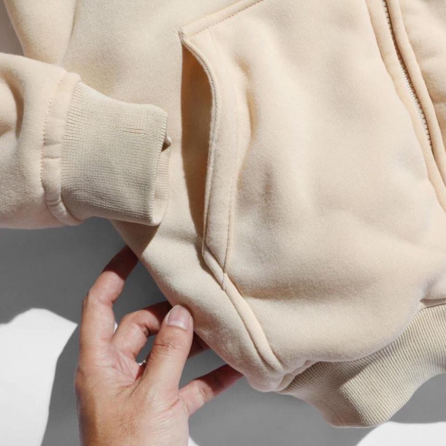 Áo đôi Hoodie nam nữ unisex form rộng trơn lót lông trắng đen có mũ đẹp chất nỉ phong cách trẻ trung Hàn Quốc New * !  ྇ | BigBuy360 - bigbuy360.vn