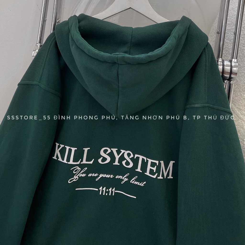 Áo nỉ hoodies nam nữ from rộng đủ màu zise