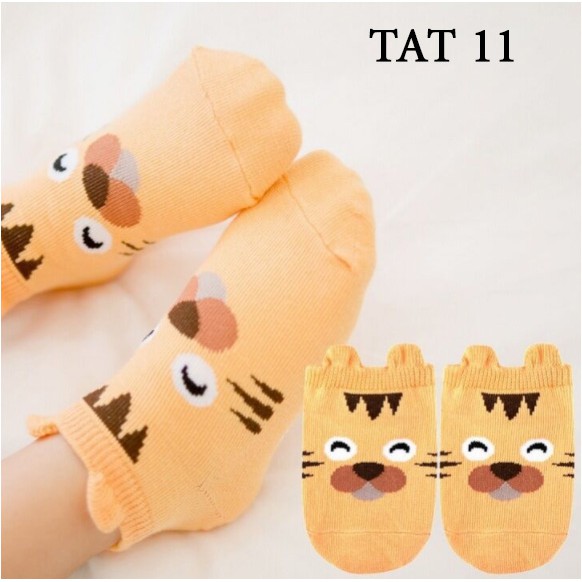 Tất hình thú ngộ nghĩnh cho bé từ 1-3 tuổi( 12cm)