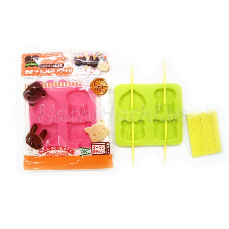Khuôn silicone hình Petit Patissier làm socola cho bé