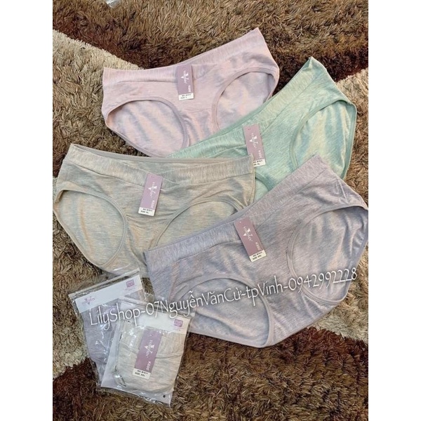 Quần lót bầu quần chip bầu cạp chéo thông hơi kháng khuẩn loại 1 đẹp mát hàng bán shop mặc bao thích
