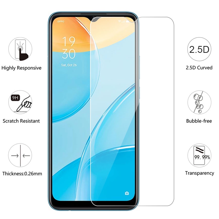 3 Trong 1 Kính cường lực + Miếng dán Cacbon + Kính Cường Lực Bảo Vệ Camera Sau Cho Oppo F9 F11 Pro A5S A12 A31 A33 A52 A53 A92 A93 A91 A15 A15S A5 A9 2020 Reno 3 4 5