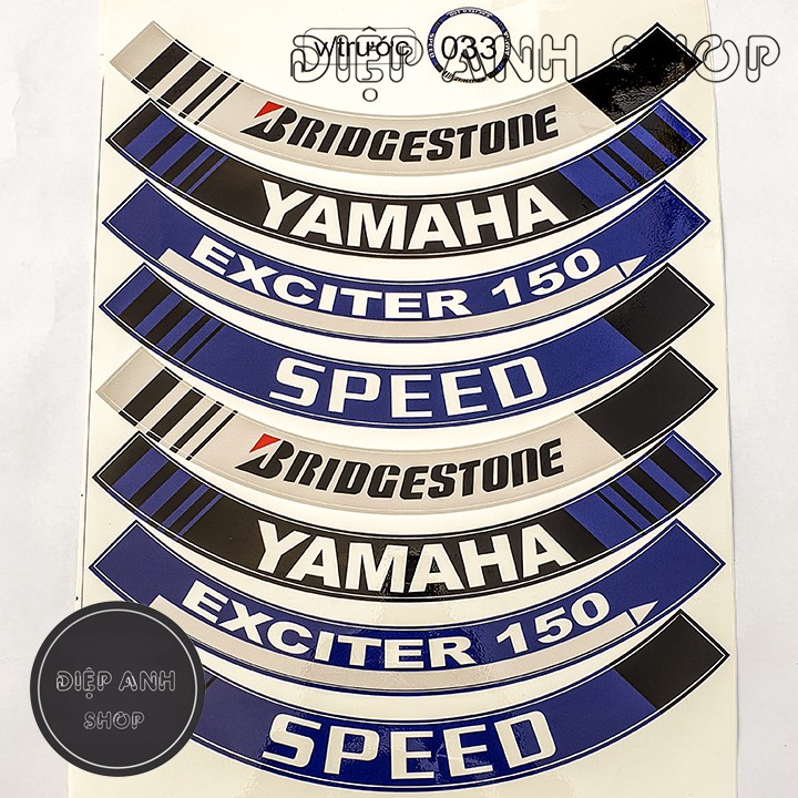 Tem vành bản to Exciter 150 - MS033