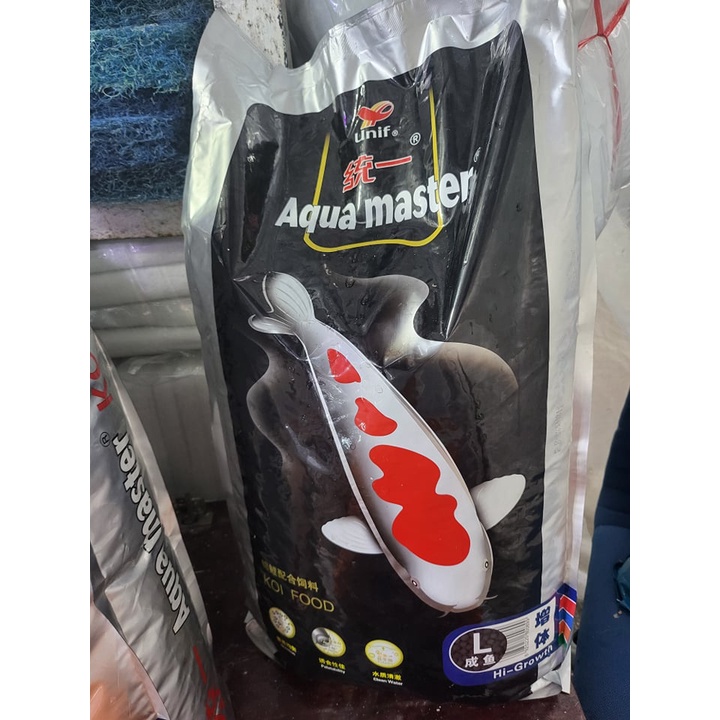 Thức ăn cá AQUA MASTER bao bạc 10kg